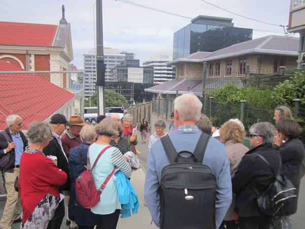 A walking tour with Peter to places in Wellington which were of special significance to the Sons of Eire